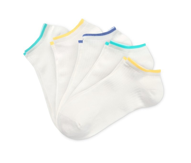 Tchibo - 5 Paar Sportsocken - Herren - Gr. 35-38 - weiß
