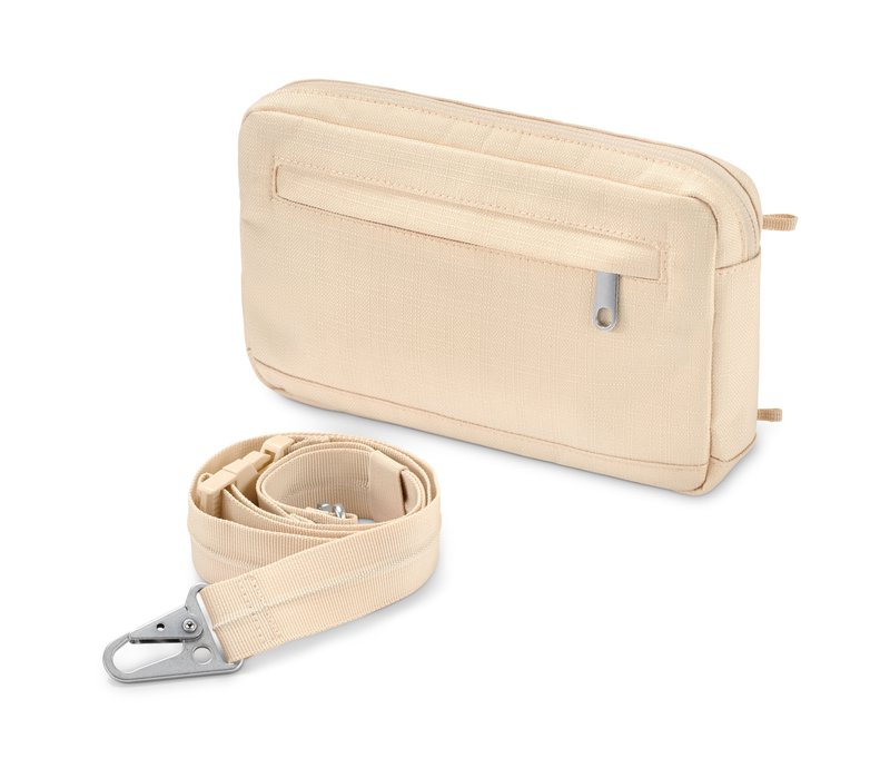 Tchibo - Sicherheits-Gürtel- und Umhängetasche - beige