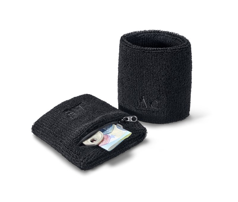 Tchibo - 2 Schweißbänder - schwarz