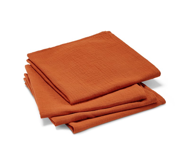 Tchibo - Musselinservietten - braun