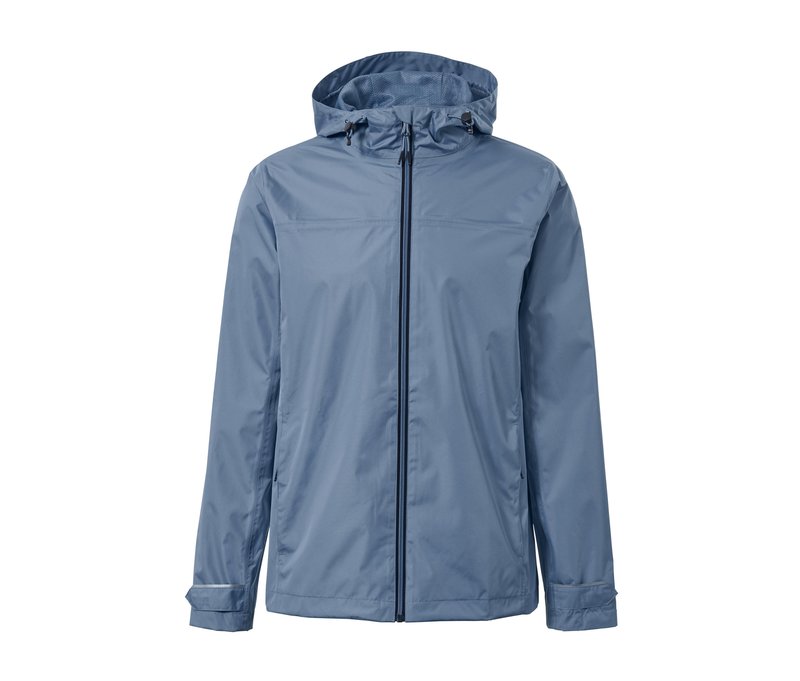 Tchibo - Unisex-Regenjacke - Herren - Gr. XS - graublau