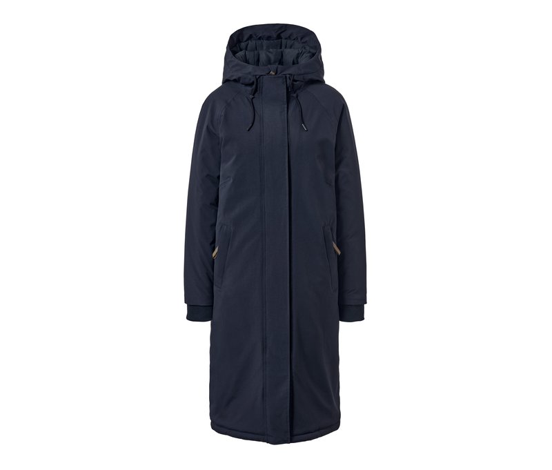 Tchibo - Extralanger Thermomantel - Damen - Gr. 42 - dunkelblau