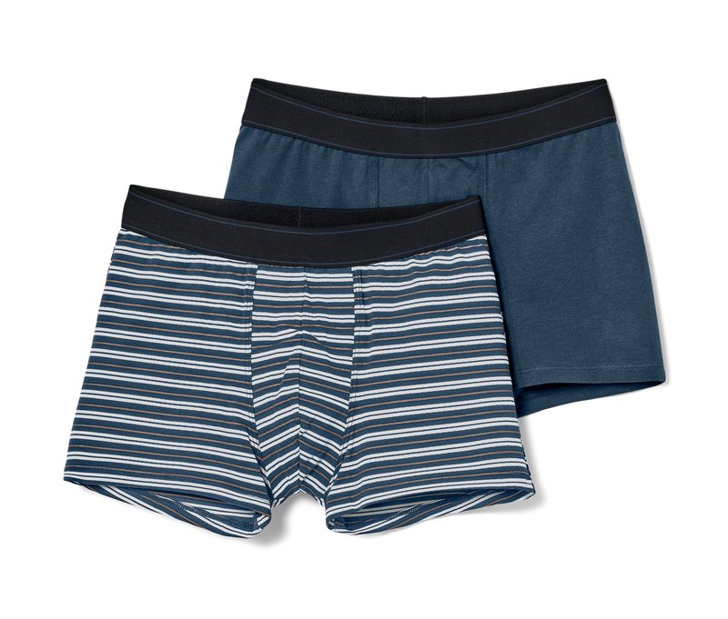 Tchibo - 2 Slipboxer - Herren - Gr. Xxl/8 - weiß/gestreift