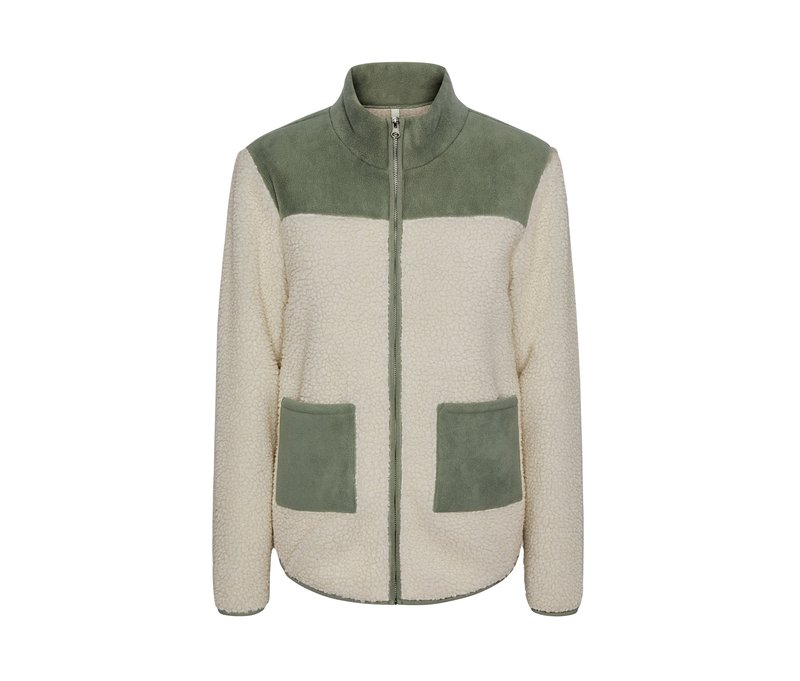 Tchibo - Teddy-Jacke - Damen - Gr. 40 - weiß