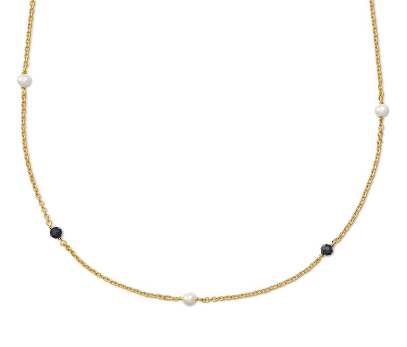 Tchibo - Kette Black and White - schwarz