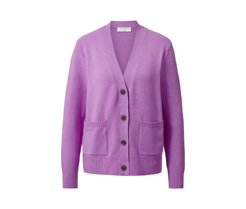 Tchibo - Strickjacke - Damen - Gr. L - lila