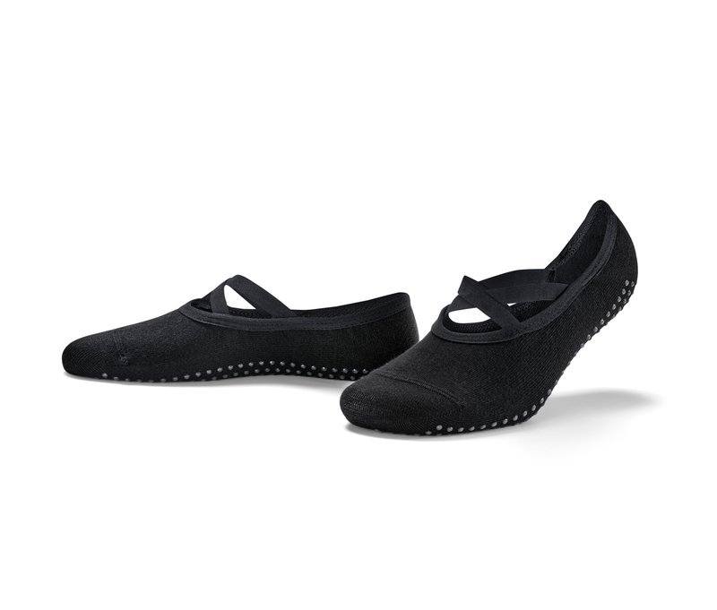 Tchibo - 1 Paar Fitnessfüßlinge - Damen - Gr. 35-38 - schwarz