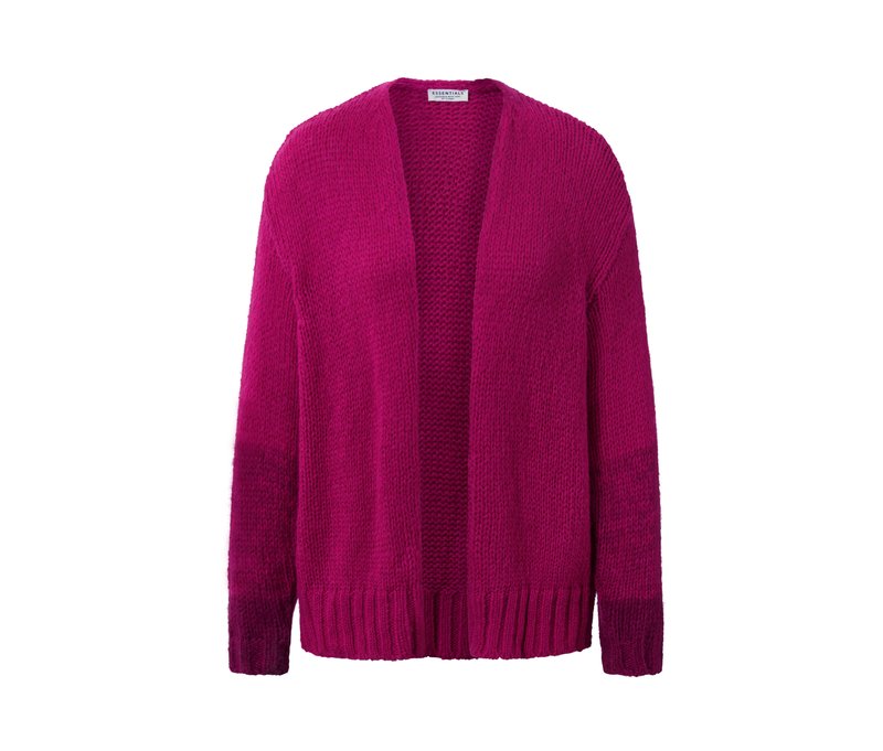 Tchibo - Oversized-Cardigan mit Wolle - Damen - Gr. L/Xl - pink
