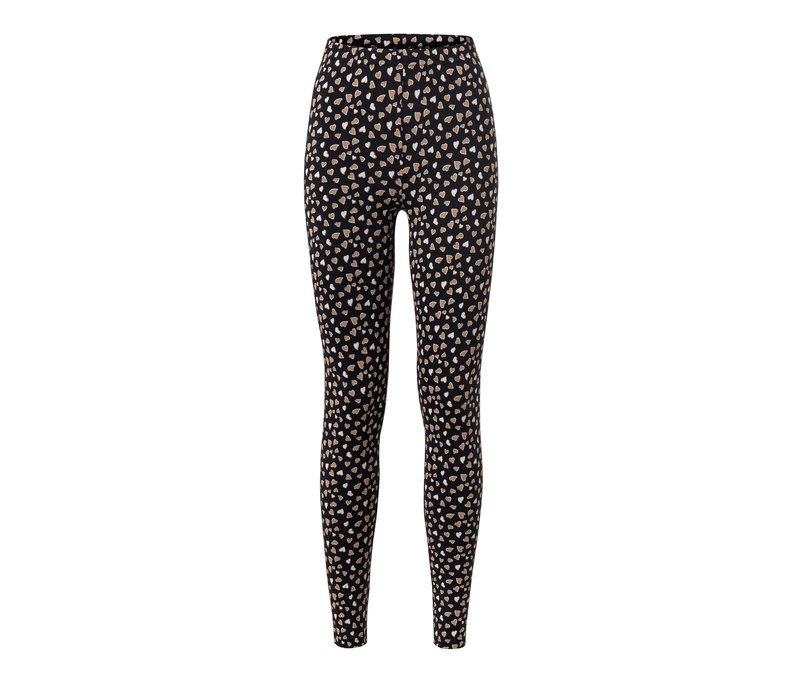 Tchibo - Leggings mit Alloverprint - Damen - Gr. XXL - creme/print