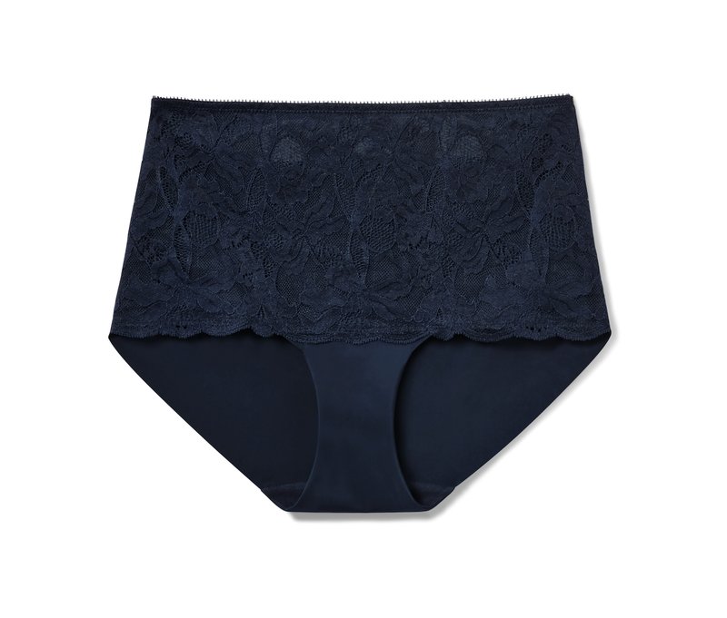 Tchibo - Highwaist-Panty - Damen - Gr. M - dunkelblau