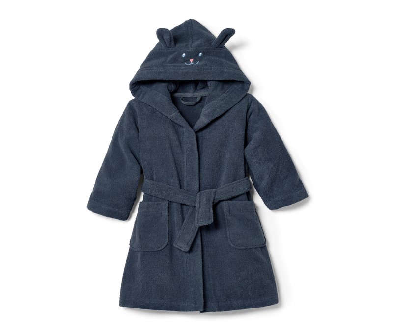 Tchibo - Kinder-Bademantel - Herren - Gr. 122/128 - blau