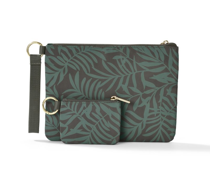 Tchibo - 2 Aufbewahrungstäschchen - grün