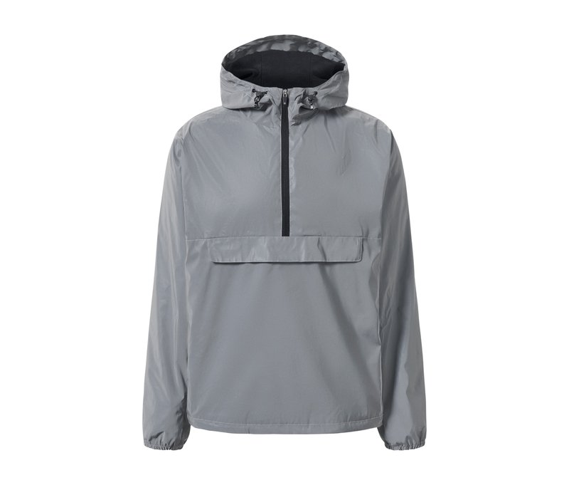 Tchibo - Reflektierender Windbreaker - Herren - Gr. M - silber