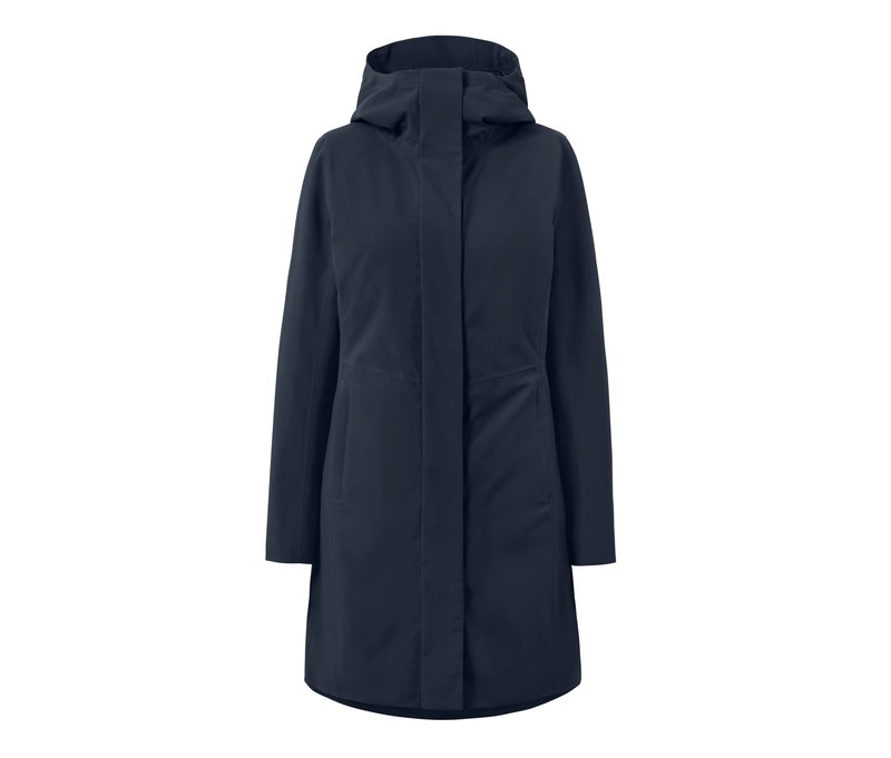 Tchibo - 3-in-1-Outdoormantel mit Weste - Damen - Gr. 48 - dunkelblau