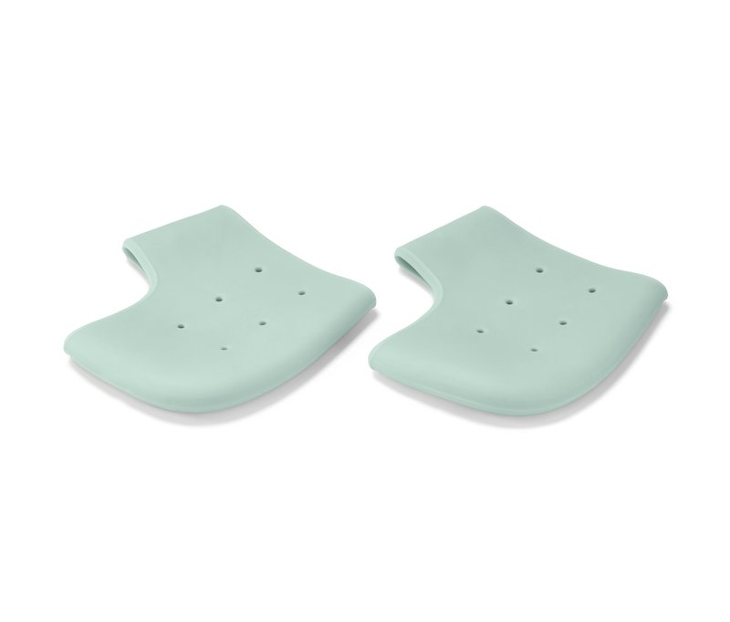 Tchibo - 2 Fersenschutzhauben - grün