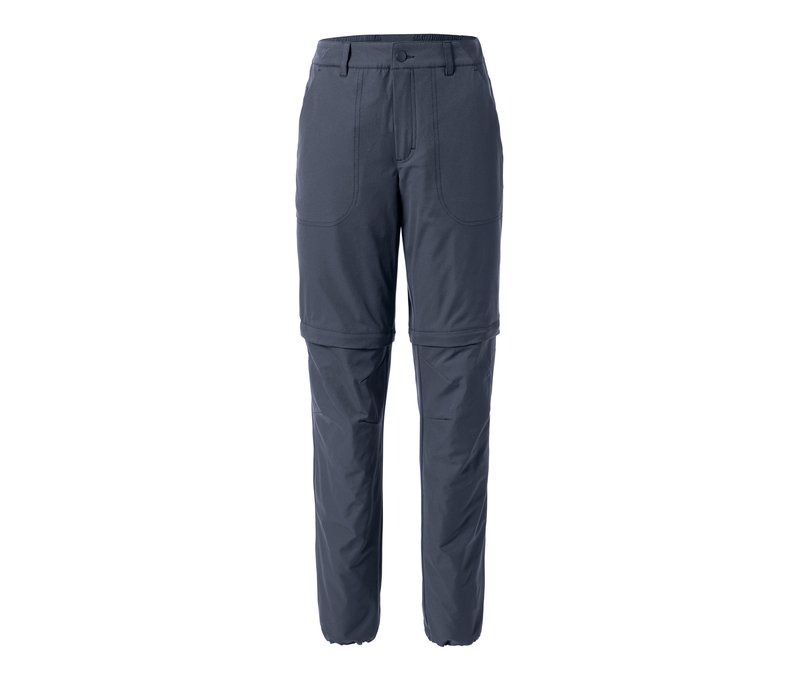 Tchibo - 2-in-1-Funktionshose - Damen - Gr. 38 - dunkelblau
