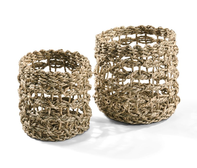 Tchibo - 2 Aufbewahrungskörbe - braun