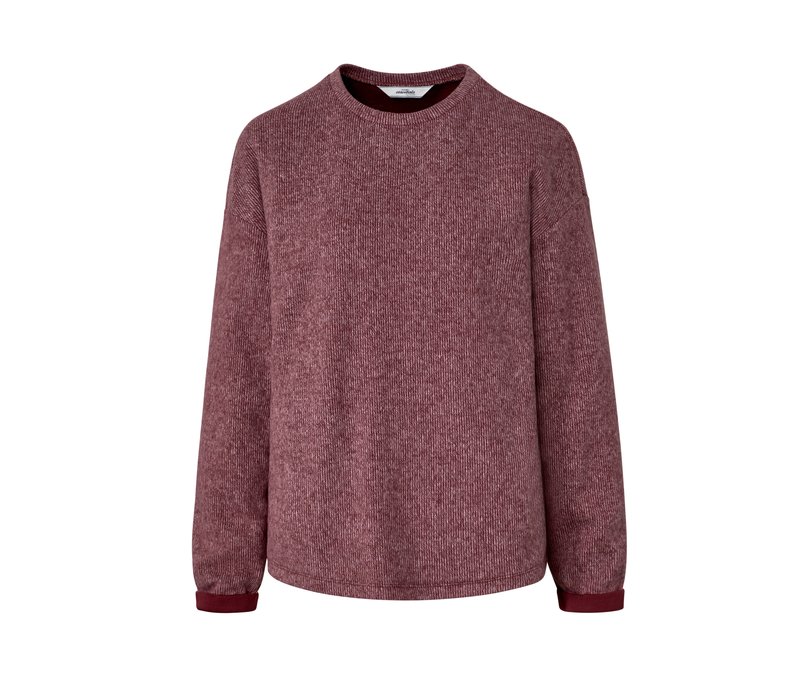 Tchibo - Feinstrick-Pullover - Damen - Gr. XS - dunkelrosa