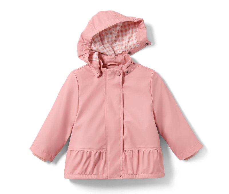 Tchibo - Kleinkind-Jacke »Friesennerz« - Mädchen - Gr. 110/116 - weiß