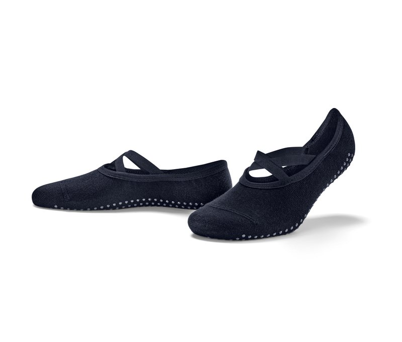 Tchibo - 1 Paar Yoga-Füßlinge - Damen - Gr. 35-38 - dunkelblau