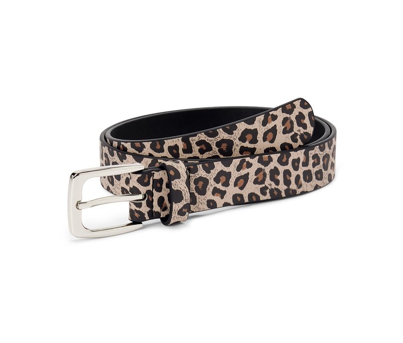 Tchibo - Gemusterter Gürtel - Damen - Gr. 95 - silber/print