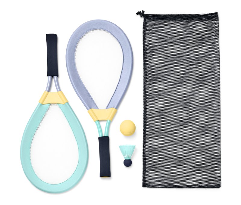 Tchibo - XL-Federball-Set - dunkelblau