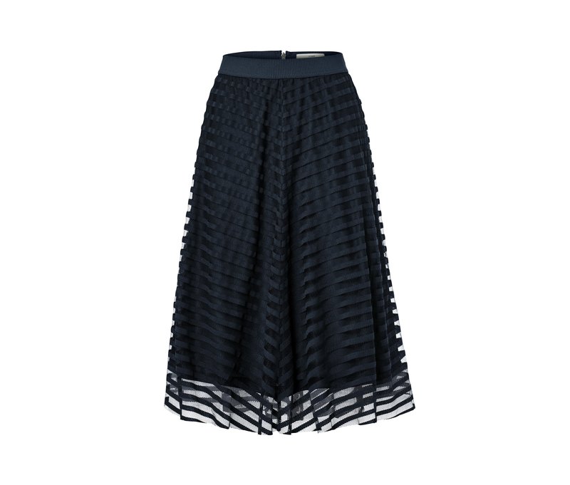 Tchibo - Meshrock - Damen - Gr. 42 - dunkelblau/gestreift