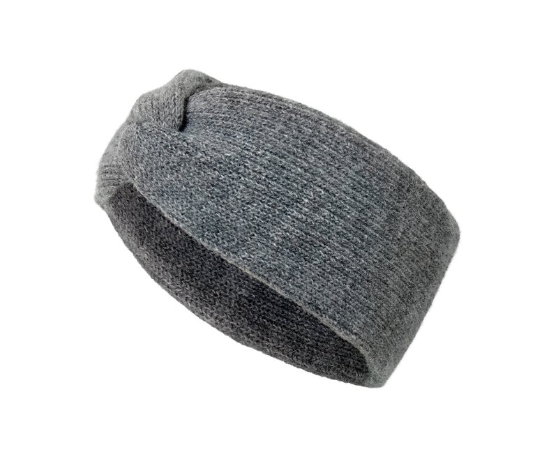 Tchibo - Stirnband mit Wolle - anthrazit