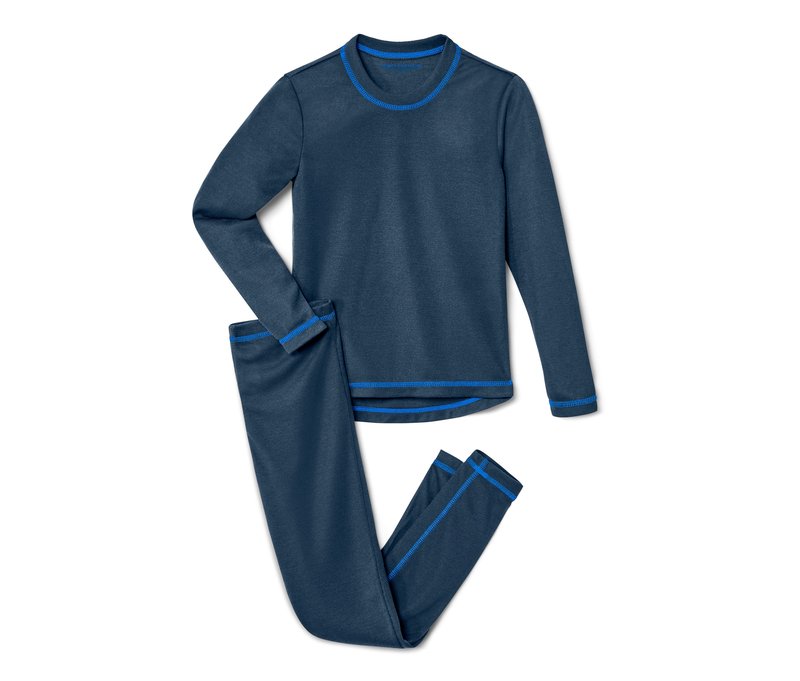 Tchibo - Kinder-Ski-und-Winterunterwäsche - Herren - Gr. 158/164 - blau