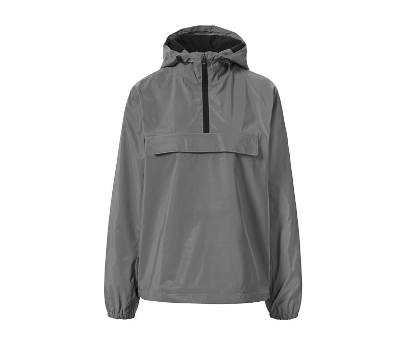 Tchibo - Reflektierender Windbreaker - Damen - Gr. 38 - silber