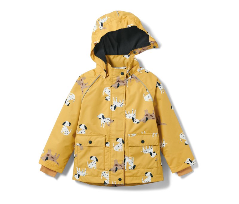 Tchibo - Kinder-Thermo-Regenjacke - Herren - Gr. 86/92 - gelb