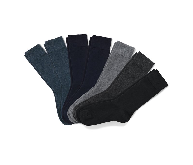 Tchibo - 7 Paar Socken - Herren - Gr. 41-43 - anthrazit