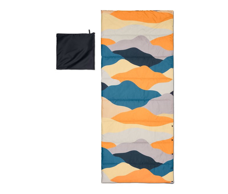 Tchibo - 4-in-1-Decken-Schlafsack - orange