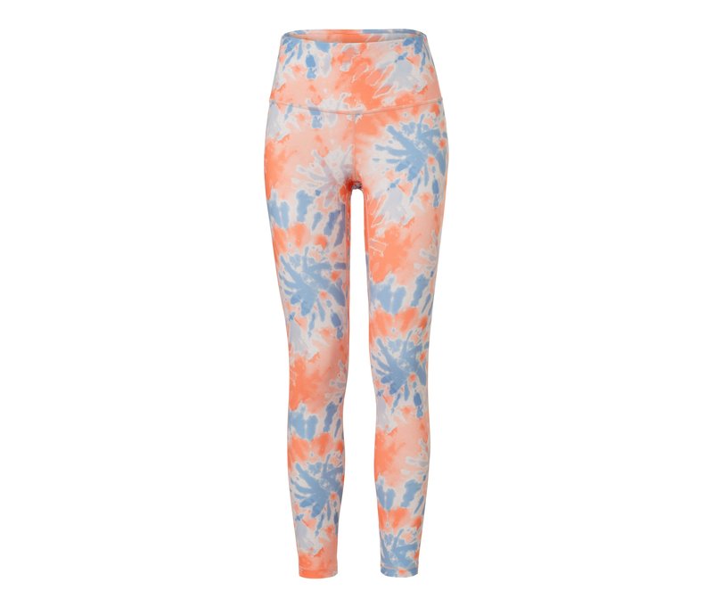 Tchibo - 7/8-Sporttight - Gr. L - orange/print