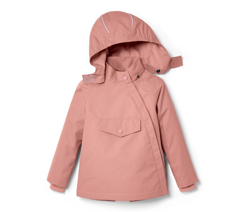 Tchibo - Kleinkind Thermo-Regenjacke - Mädchen - Gr. 122/128 - rosa