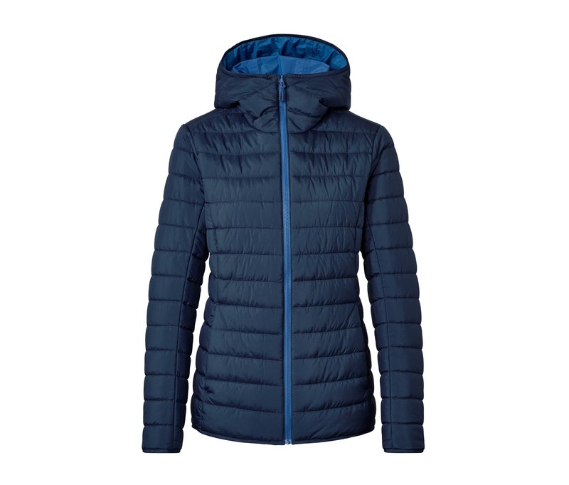 Tchibo - Wasserdichte Wende-Steppjacke - Damen - Gr. XS - blau