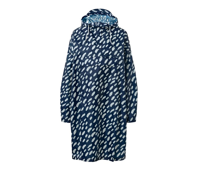 Tchibo - Regenponcho mit Ärmeln - Damen - Gr. L/Xl - dunkelblau