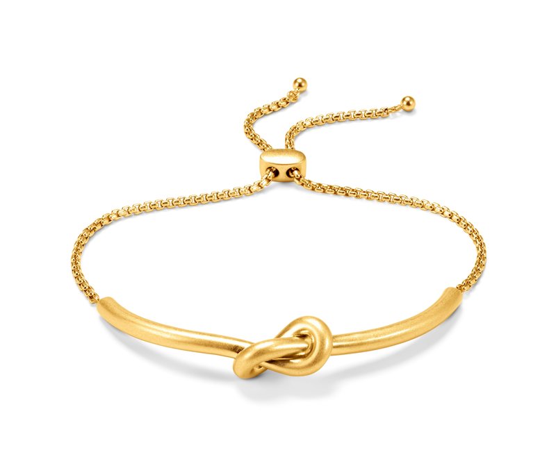 Tchibo - Slider-Armreif »Knot« - gold