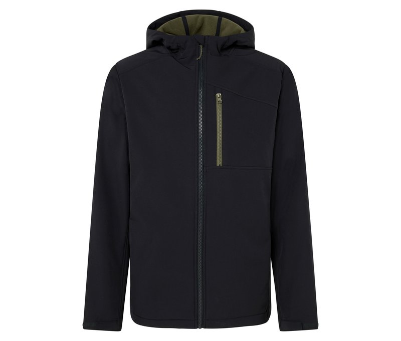 Tchibo - Softshelljacke - Herren - Gr. L - schwarz