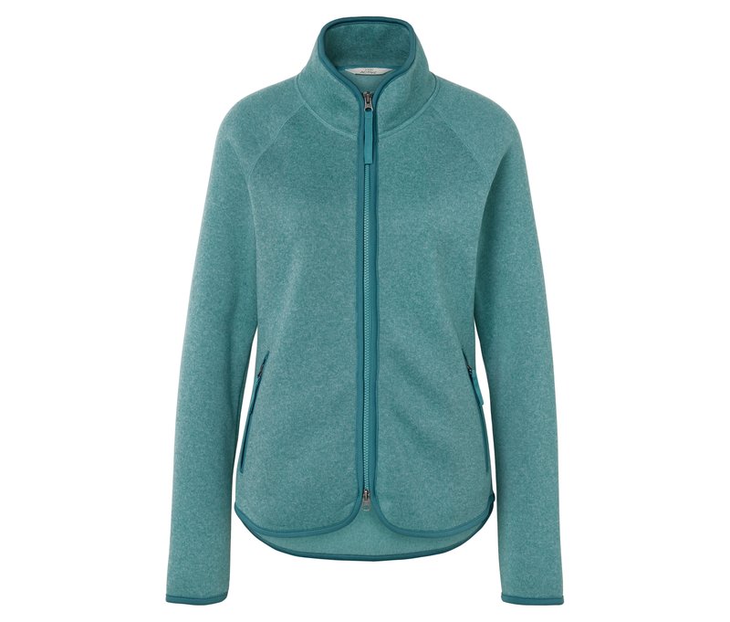 Tchibo - Strickfleecejacke - Damen - Gr. XL - türkis