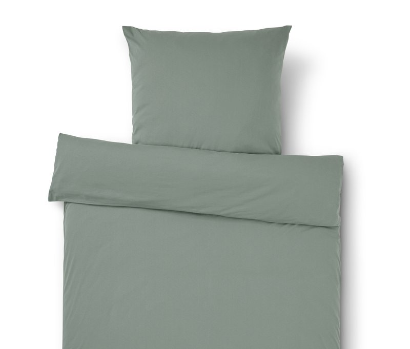 Tchibo - Jersey-Bettwäsche - grün