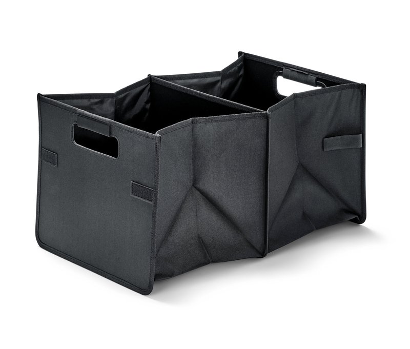 Tchibo - Auto-Faltbox mit 2 Fächern - schwarz