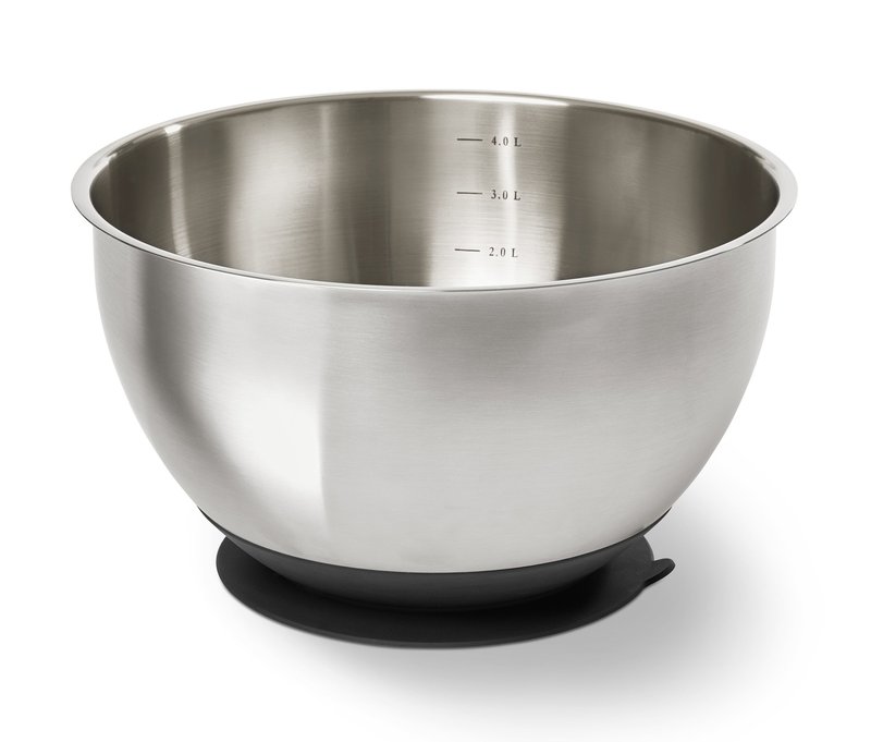 Tchibo - Edelstahl-Zubereitungsschüssel - silber