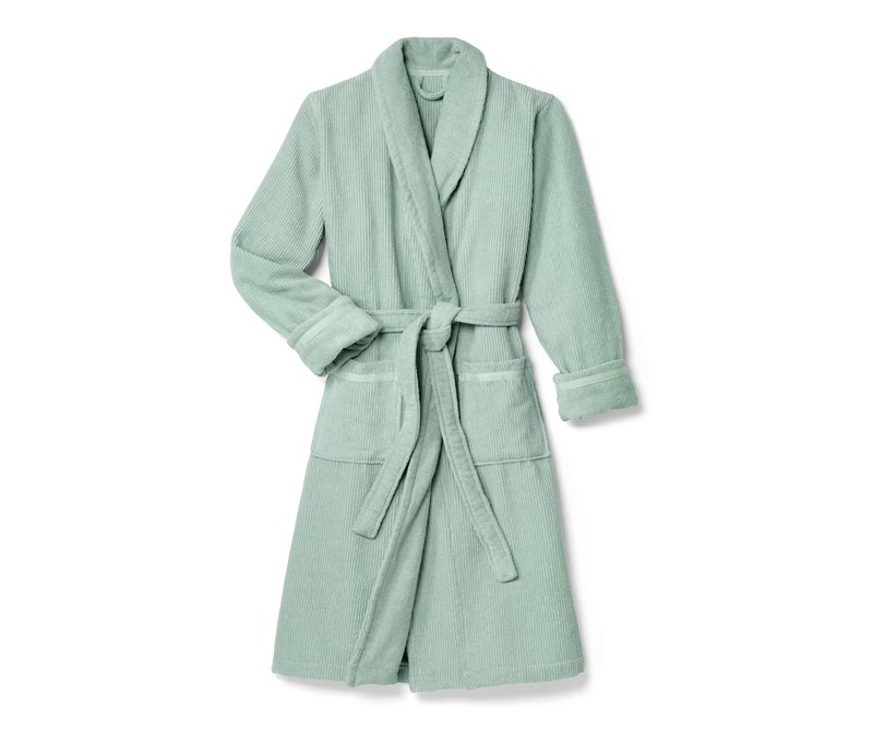 Tchibo - Damen-Bademantel - Gr. XL - grün