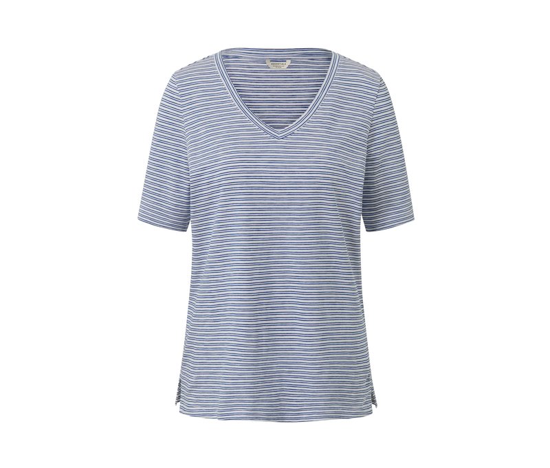 Tchibo - Gestreiftes Shirt - Damen - Gr. M - blau/gestreift