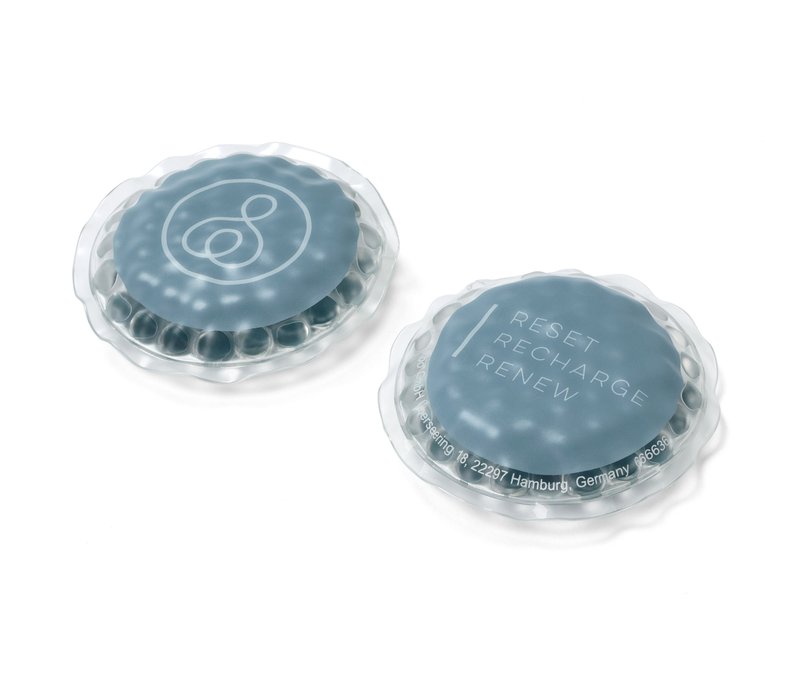Tchibo - 1 Paar Augen-Kühlpads - blau