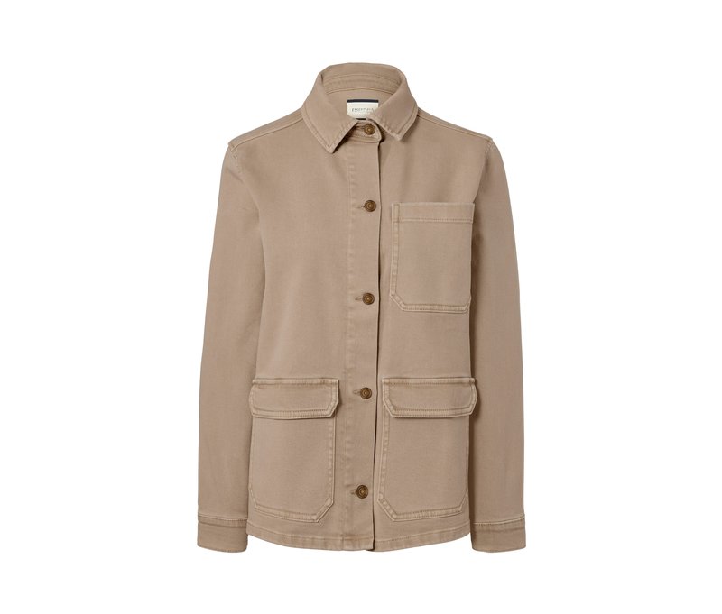 Tchibo - Denimjacke - Damen - Gr. 38 - beige