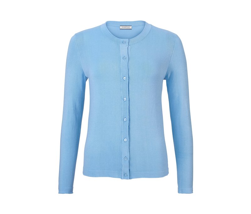 Tchibo - Feinstrickjacke - Damen - Gr. XL - hellblau