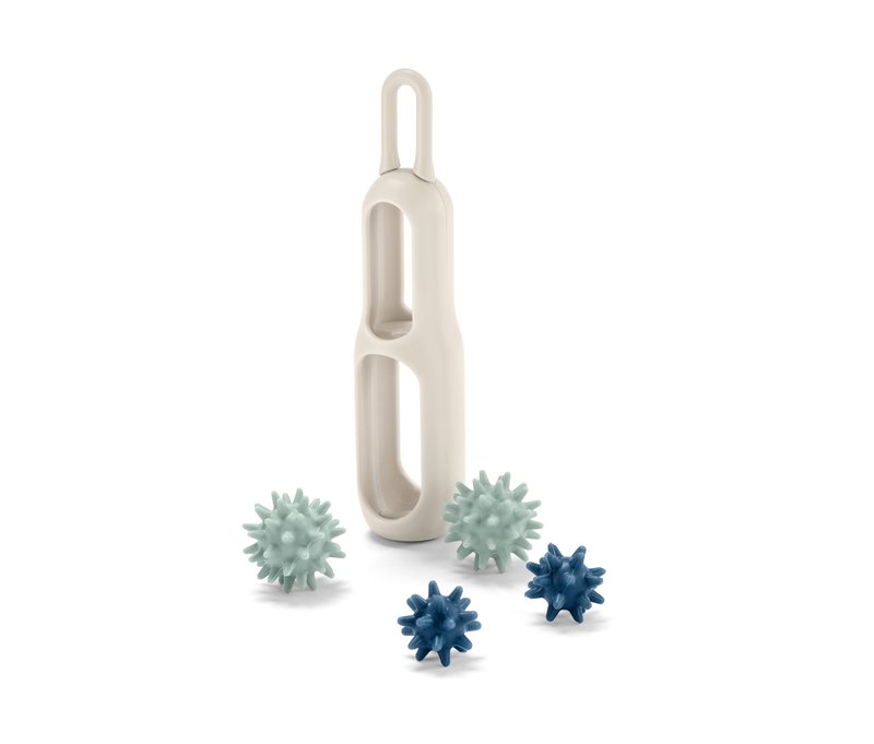 Tchibo - 4 Silikon-Reinigungsbälle - beige