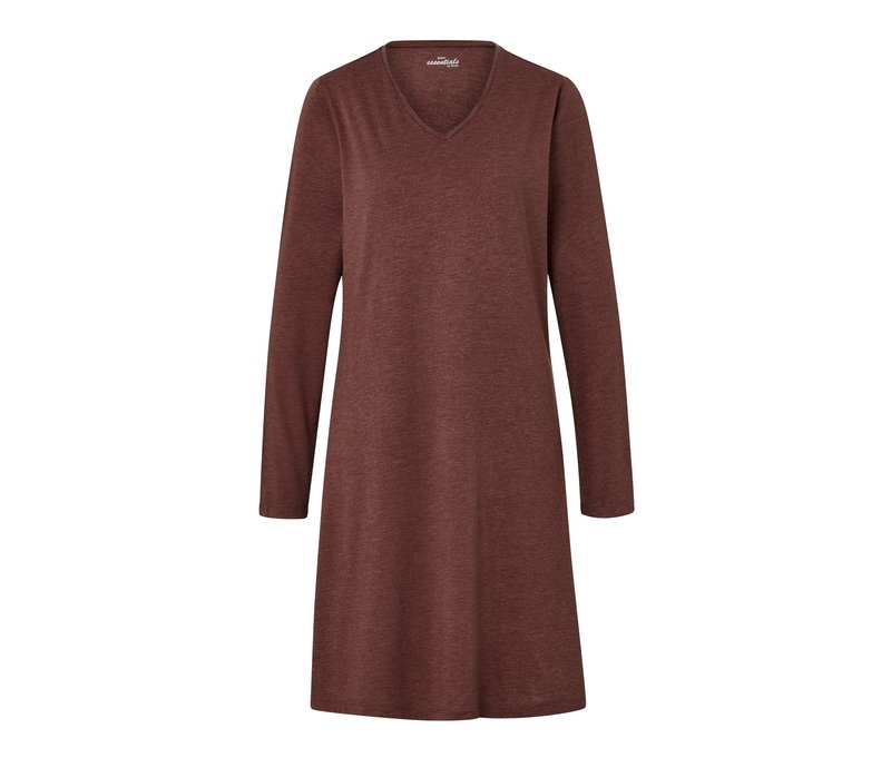 Tchibo - Nachthemd - Damen - Gr. XL - braun
